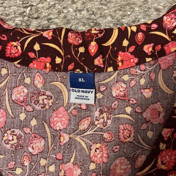 NWT, Fall Print Old Navy Dress - Picture 9 of 9
